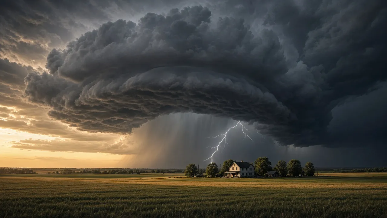 The Season of Tornado and Thunderstorms